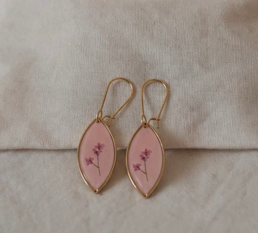 Plum Earrings
