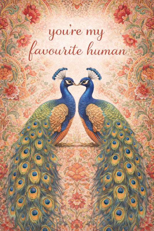 Favourite Human Card