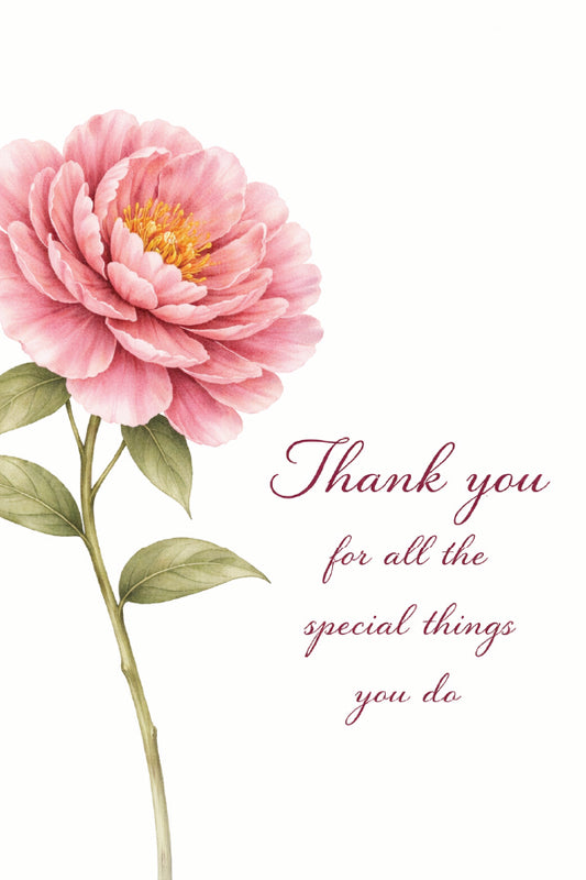 Thank You Card