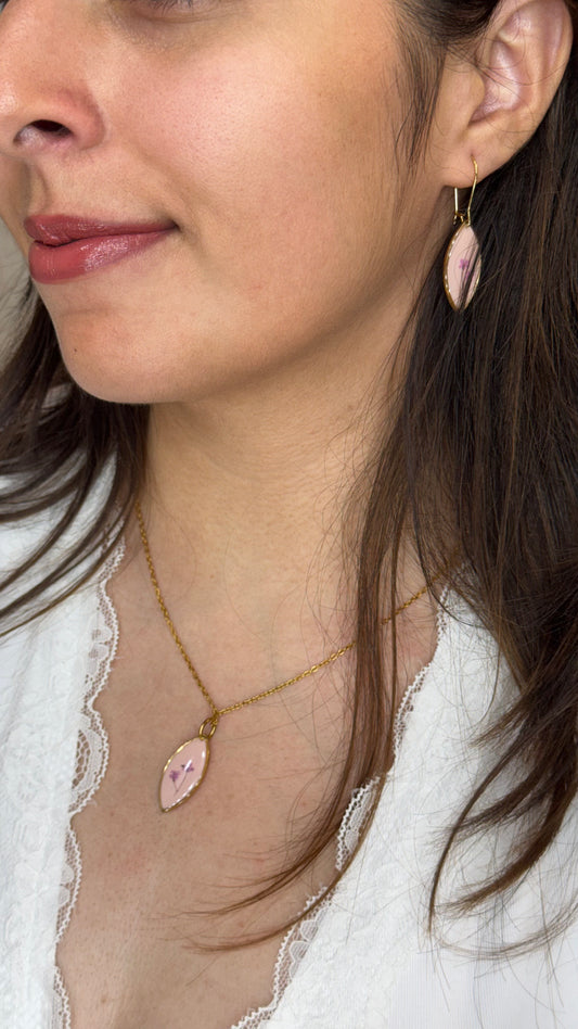 Plum Earrings